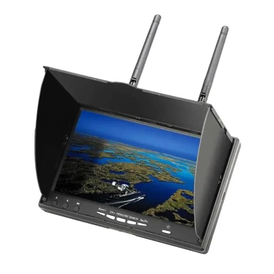 LCD5802D All-in-One 7-Zoll-Luftmonitor 5.8G Kunststoff monitor